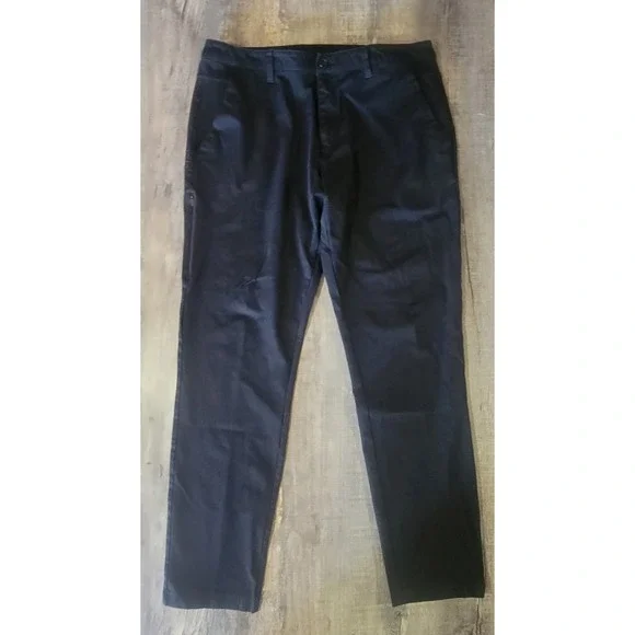 BYLT Premium Basics Everyday Pant 2 2.0 Mens 38T Tall Black Performance EUC - Picture 1 of 14